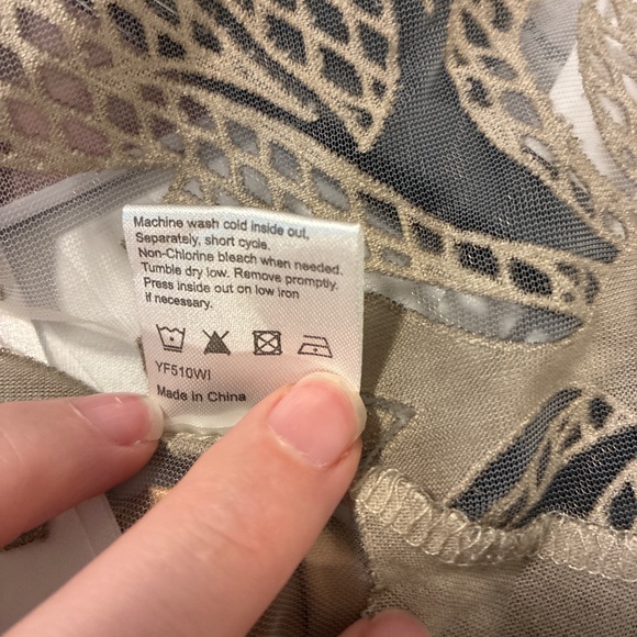 Picadilly Canada Sheer Blouse - Picture 5 of 5